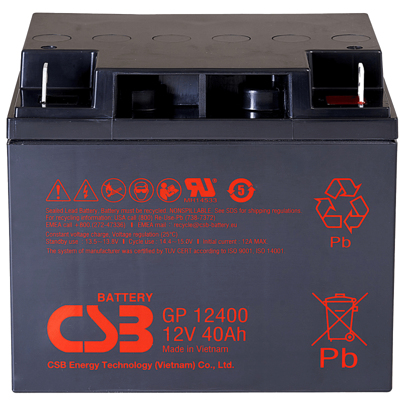 CSB 12V 40AH KURU TİP AKÜ GP12400