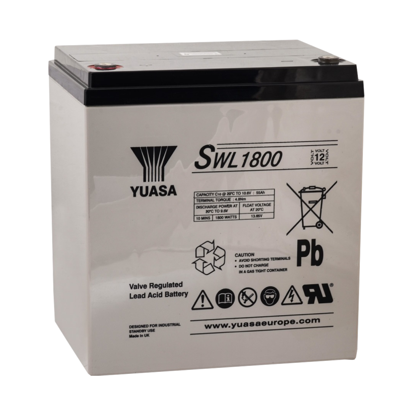 YUASA 12V 57.6AH KURU TİP AKÜ SWL1800FR