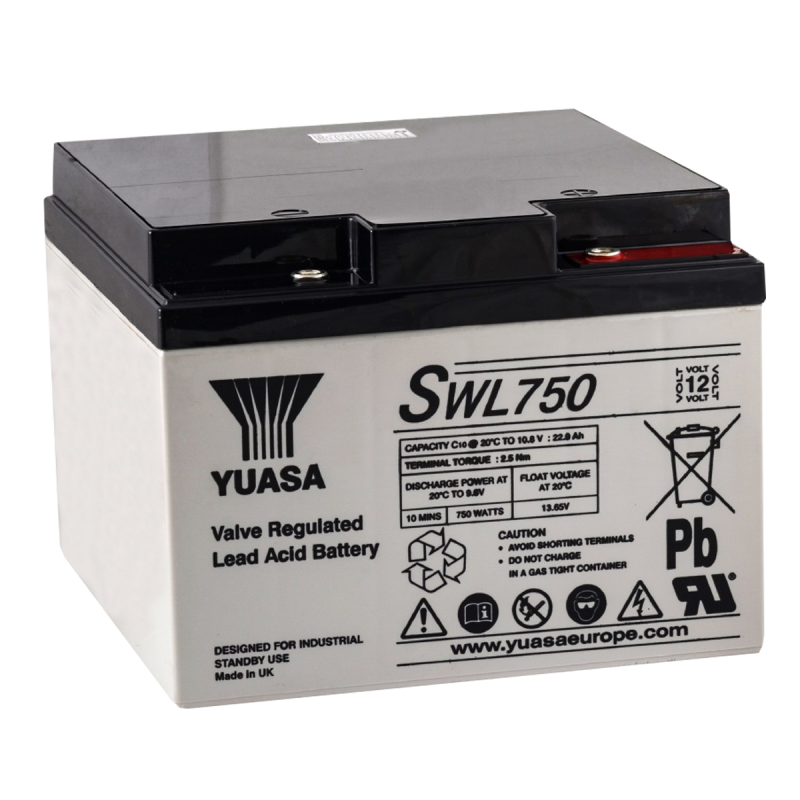 YUASA 12V 25AH KURU TİP AKÜ SWL750